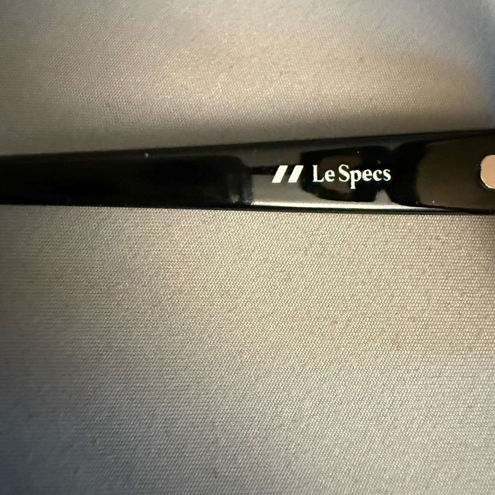 Le Specs Black Rectangular Sunglasses - image 3